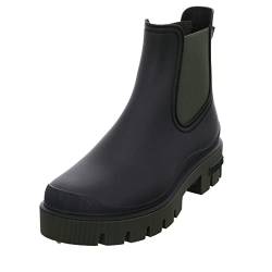 VERBENAS Rain Boots Mae Mate Negro-kaki - Größe: 41 von VERBENAS
