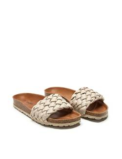 VERBENAS Sandalen Rica Trenza Soft Arena - Größe: 37 von VERBENAS