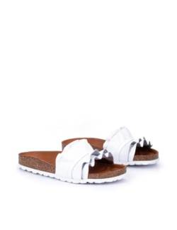 VERBENAS Sandalen Rocío Nucleo Volante Blanco - Größe: 40 von VERBENAS