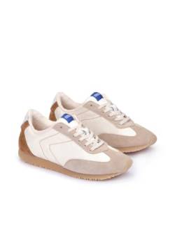 VERBENAS Sneakers One Nylon/Serraje Cream/Bronzo - Größe: 41 von VERBENAS