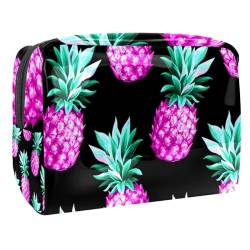 Ananas Muster Kosmetiktasche Portable Pouch Kulturbeutel Zubehör Organizer von VERED