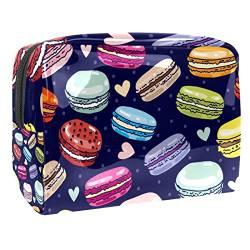 Bunte Herz-Kuchen-Muster Schminkpinsel Beauty Bag Organizer Kosmetiktasche von VERED