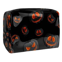 Halloween Feiertag Kürbisse Reise-Kosmetik-Organizer Kosmetik-Make-up-Etui für die Frau von VERED