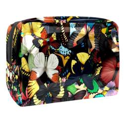 Schmetterling Muster Kosmetiktasche Reisekosmetiktasche Schminktasche für Damen von VERED