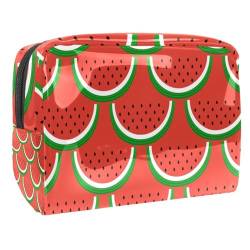 Wassermelone Muster Schminkpinsel Beauty Bag Organizer Kosmetiktasche von VERED