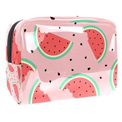 Wassermelone Muster Schminkpinsel Beauty Bag Organizer Kosmetiktasche von VERED