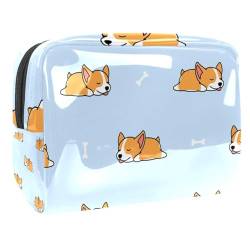 Welsh Corgi Welpe Kosmetiktasche Portable Pouch Kulturbeutel Zubehör Organizer von VERED