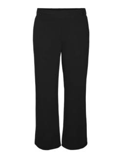 VERO MODA CURVE Damen VMCLIVA HW Wide Pant CUR NOOS Trousers, Black, 44W x 32L von VERO MODA CURVE