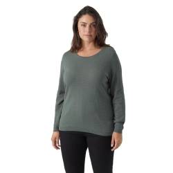 VERO MODA CURVE VMCARE Structure LS O-Neck BLOU NOOS CUR von VERO MODA CURVE