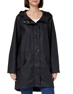 VERO MODA TALL Damen Vmmalou Coated Jacket Noos Tall Jacke, Schwarz, XS Tall EU von VERO MODA TALL