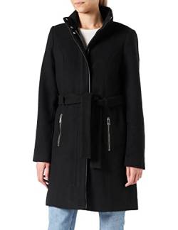 VERO MODA TALL Women's VMCLASSBESSY AW22 Wool Jacket GA Tall Mantel, Black/Detail:Solid, M/T von VERO MODA TALL