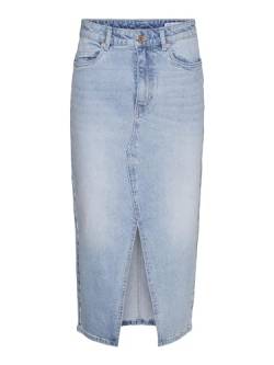 VERO MODA Damen Röcke 10295731 Light Blue Denim S von VERO MODA