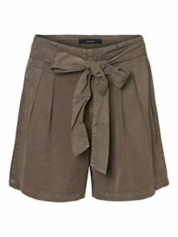 VERO MODA Damen Short 10209543 Dunkelgrau M von VERO MODA