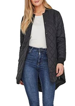 VERO MODA Damen Steppjacke VMHayle gestepper Kurzmantel 10224576 Black XL von VERO MODA