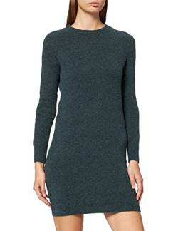 VERO MODA Damen Strickkleid VMDoffy 10215523 sea Moss Melange XL von VERO MODA