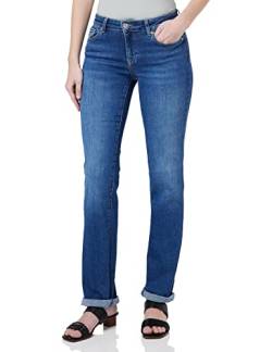 VERO MODA Damen VMDAF MR Straight DO317 NOOS Jeans, Medium Blue Denim, 28/30 von VERO MODA