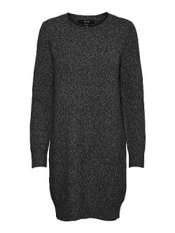 VERO MODA Damen VMDOFFY LS O-Neck Dress GA NOOS 10215523, Dark Grey Melange, L von VERO MODA