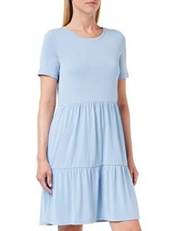 VERO MODA Damen VMFILLI Calia SS Short Dress GA NOOS Kleid, Blue Bell, L von VERO MODA