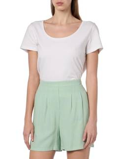 VERO MODA Damen VMJESMILO HW WVN GA NOOS Shorts, Silt Green, l von VERO MODA