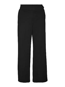 VERO MODA Damen VMLIVA HW Wide Pant NOOS Hose, Black, XS/32 von VERO MODA