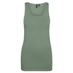 VERO MODA Damen VMMAXI My Soft Long Tank NOOS Top, Hedge Green, Small von VERO MODA