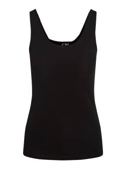 VERO MODA Damen VMMAXI My Soft UU Tank NOOS Top, Schwarz (Black), 34 (Herstellergröße: XS) von VERO MODA