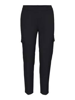 VERO MODA Damen VMMAYA MR Loose Cargo Pant NOOS Hose, Black, One Size von VERO MODA