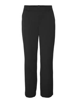 VERO MODA Damen VMMAYA MR Straight SOLID Pant NOOS Hose, Black, XS/32 von VERO MODA