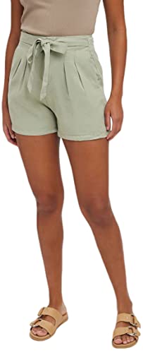 VERO MODA Damen VMMIA HR Loose Summer Shorts GA NOO 10209543, Desert Sage, XS von VERO MODA