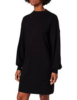 VERO MODA Damen VMNANCY LS Funnelneck Dress NOOS Kleid, Black, XL von VERO MODA