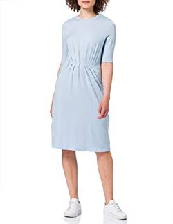 VERO MODA Damen VMNAVA 2/4 O-Neck BLK Dress VMA Kleid, Cashmere Blue, XS von VERO MODA