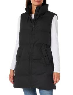 VERO MODA Damen VMNOE AW23 Coated Waistcoat BOOS Weste, Black, M von VERO MODA