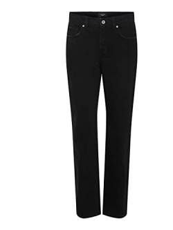 VERO MODA Damen VMSKY MR Loose STR Jeans BA1216 NOOS Jeanshose, Black Denim, 29/32 von VERO MODA