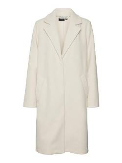 VERO MODA Damen VMSTACEY Long Coat BOOS Langmantel, Oatmeal, L von VERO MODA