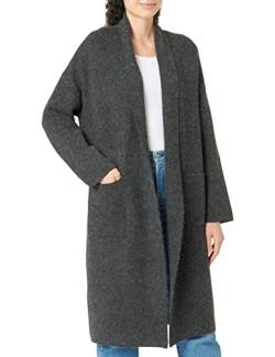 VERO MODA Damen Vmcody Coatigan Ga Noos Pullover, Dark Grey Melange, L EU von VERO MODA