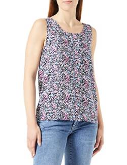 VERO MODA Damen Vmeasy Sl Tank R1 WVN Ga Top, Blau (Little Boy Blue/Aop:cille), M von VERO MODA