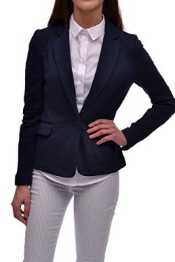 VERO MODA Damen Vmjulia Dnm Noos Blazer, Total Eclipse, 34 EU von VERO MODA