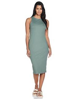 VERO MODA Damen Vmlavender Sl Calf Dress VMA Noos Kleid, Laurel Wreath, XL von VERO MODA