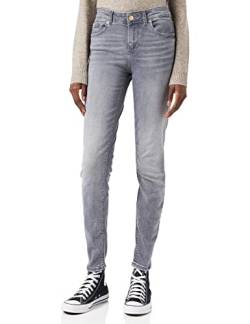 VERO MODA Damen Vmlux Mr Ri201 Ga Noos Slim Jeans, Medium Grey Denim, S/32 von VERO MODA