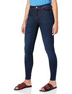 VERO MODA Damen Vmlux Mr Slim Ri347 Ga Noos Jeans, Dark Blue Denim, M EU von VERO MODA