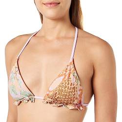 VERO MODA Damen Vmmermaid Swim Top, Irish Cream/Aop:sine, M von VERO MODA