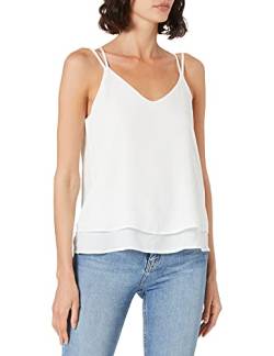 VERO MODA Damen Vmpoel Singlet Ga Noos Top, Cloud Dancer, XL EU von VERO MODA