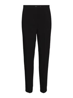 VERO MODA Damen Vmsandy Hr. Tapered Buksebukser Noos Karottenhose, Schwarz, L / 34L EU von VERO MODA