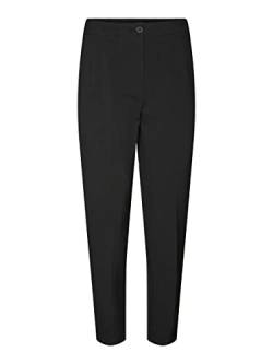 VERO MODA Damen Vmsasie Hr Tapered Pant Noos Karottenhose, Schwarz, 40W / 32L EU von VERO MODA