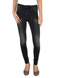 VERO MODA Damen Vmseven Nw S.Slim Charm Vi Jeans Gu961 Jeanshose, Grau (Dark Grey Denim), 25W / 30L von VERO MODA