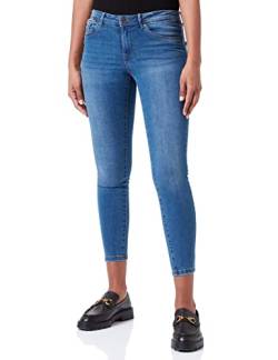 VERO MODA Damen Vmtanya Mr Piping Vi349 Ga Ptt Noos Jeanshose, Medium Blue Denim, M / 28L EU von VERO MODA