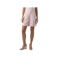 VERO MODA Shorts Elegante Kurze Stoffhose Leichte Casual Sommer Anzug Pants Oberschenkellang VMZELDA, Farben:Pink,Größe Damen:36 / S von VERO MODA