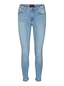 VERO MODA Tanya Mid Rise Skinny Jeans, Farbe:Blau, Jeans/Hosen Neu:M / 32L von VERO MODA