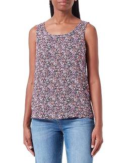 VERO MODA Women's VMEASY SL Tank R1 WVN GA Top, Mehrfarbig (Georgia Peach/Aop:cille), M von VERO MODA