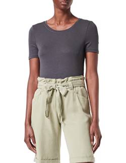 VERO MODA Womens Dark Grey Melange S/S T-Shirts von VERO MODA